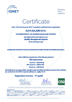 IQNET certification 2024